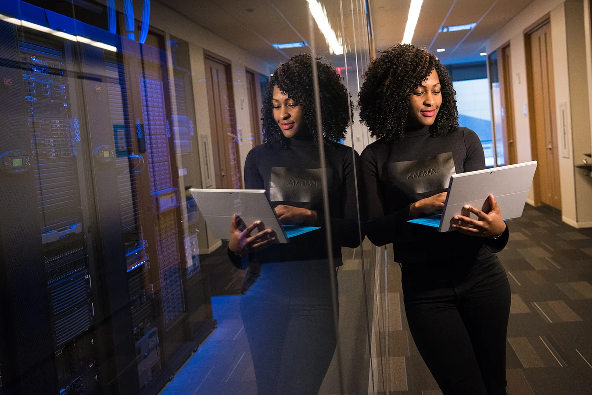 Women should be on the front line in more technical roles because their unique perspective will help make being online much safer.