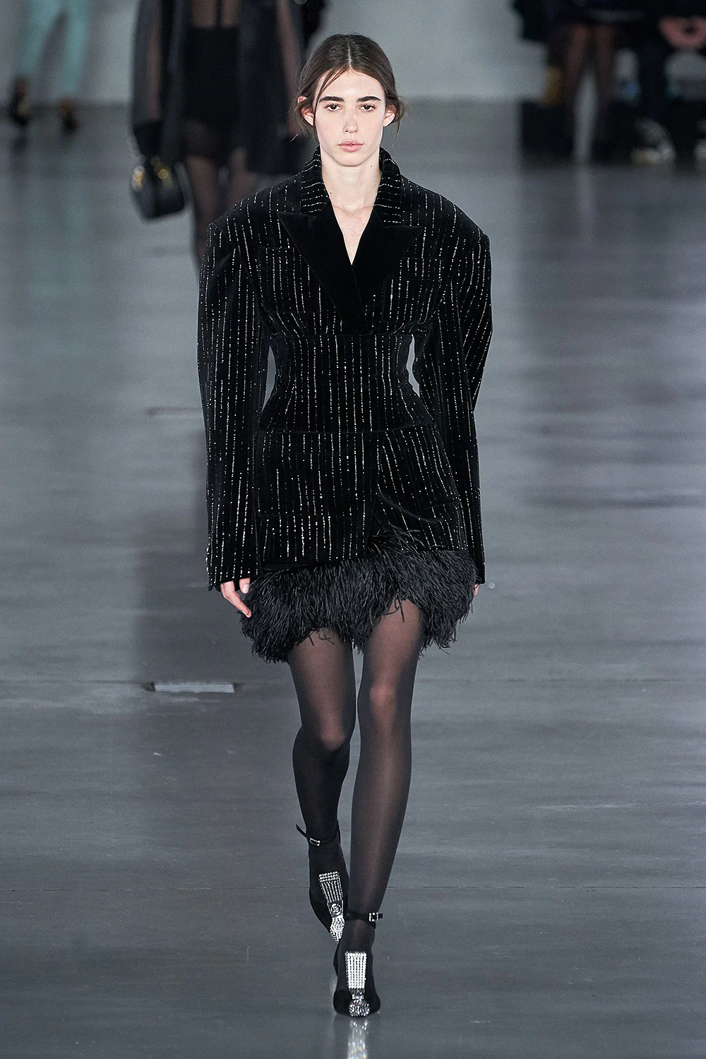 Balmain longline blazer