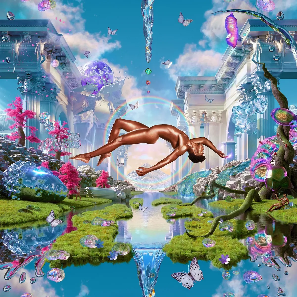 <div class="paragraphs"><p>“Thus the heavens and the earth were completed in all their vast array. By the seventh day God had finished the work he had been doing; so on the seventh day he rested from all his work” quoted by Lil Nas X's Twitter</p></div>