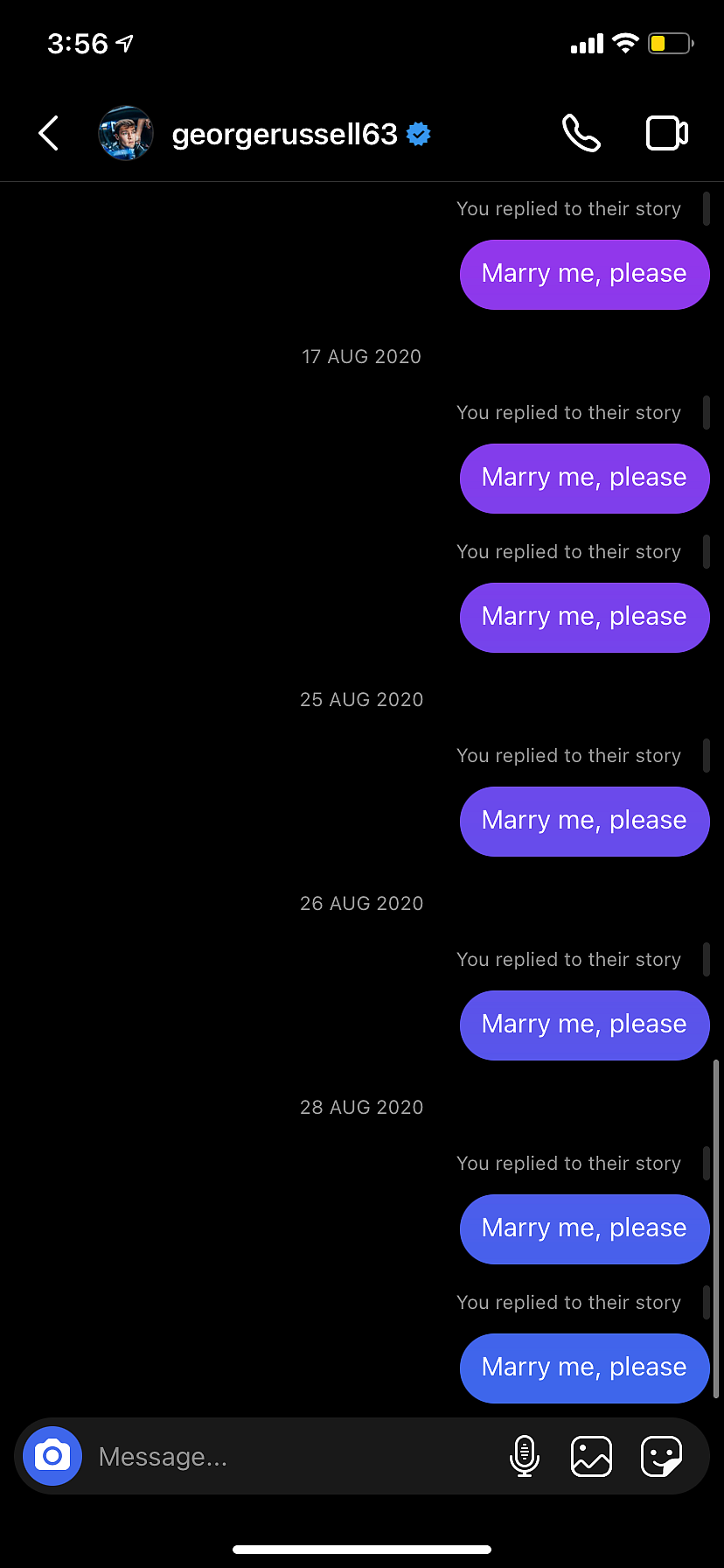 <div class="paragraphs"><p>These are all “Marry me, please” texts istg</p></div>