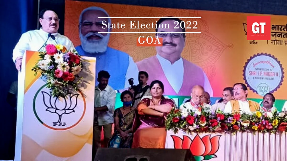 JP Nadda takes a dig at AAP and TMC in Valpoi