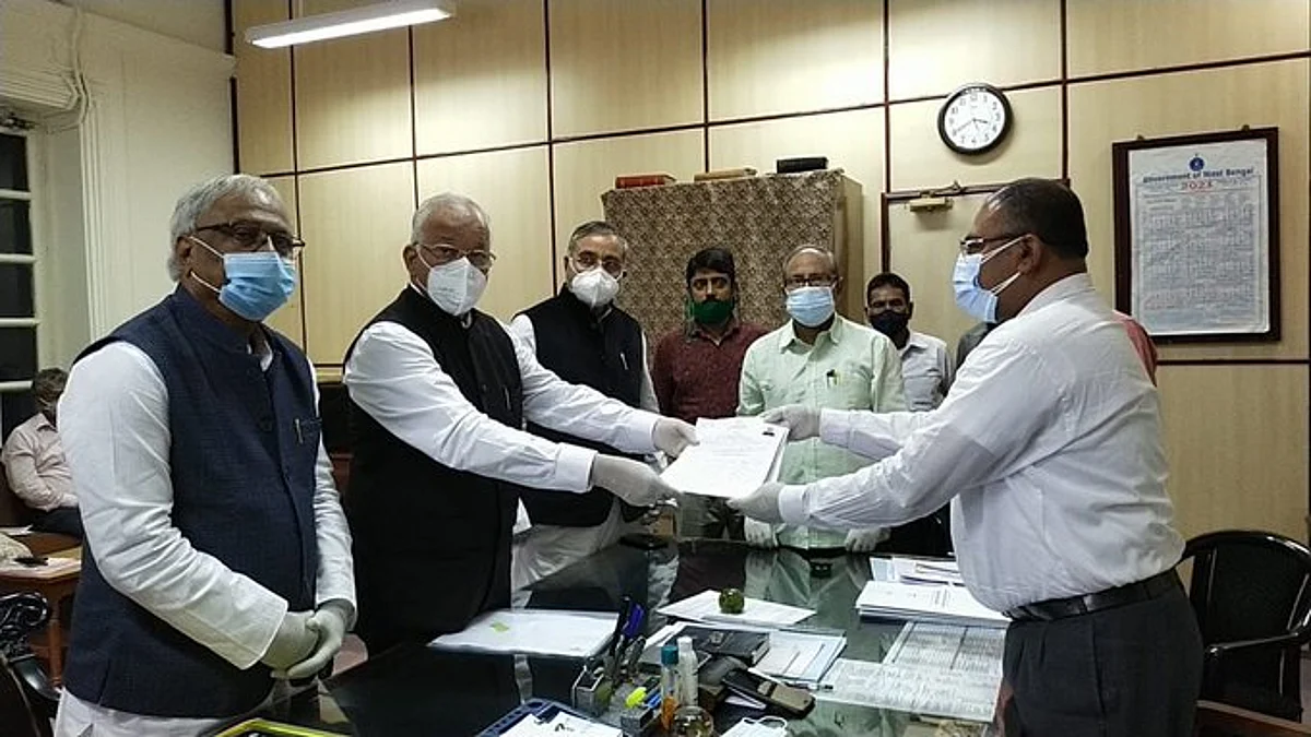 Luizinho Faleiro files Rajya Sabha nomination from West Bengal