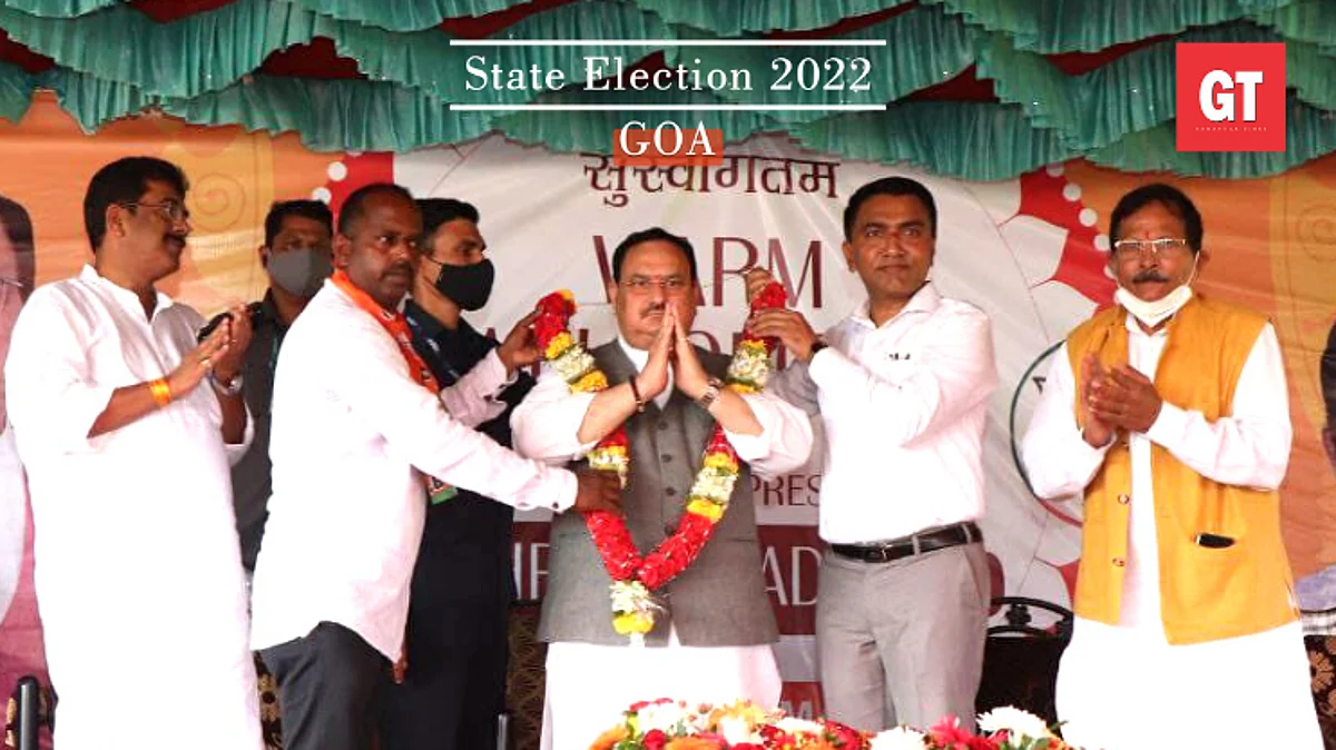 Ahead of polls next year, Nadda begins BJP's campaigning in Goa