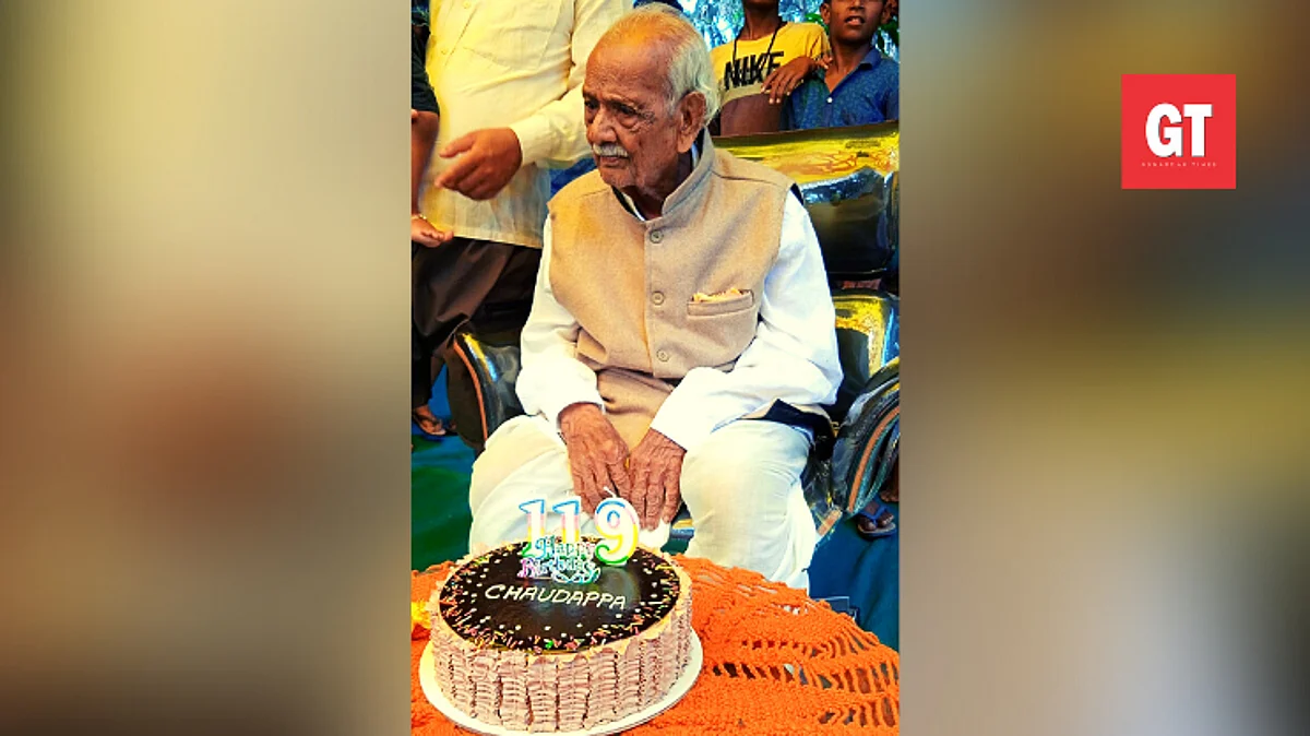 At 119 years old, Goa's Chavadappa Gunjekar is the oldest person in the world