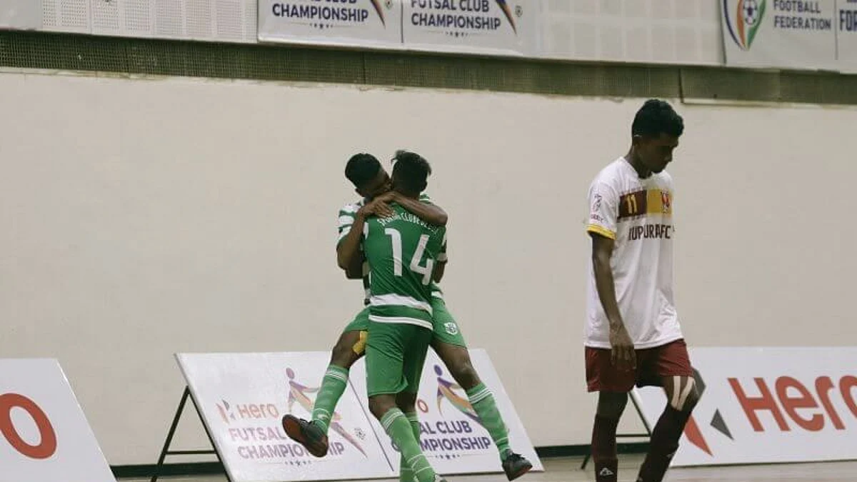 Hero Futsal Club Championship: Sporting Clube rally back defeating Kuppuraj FC