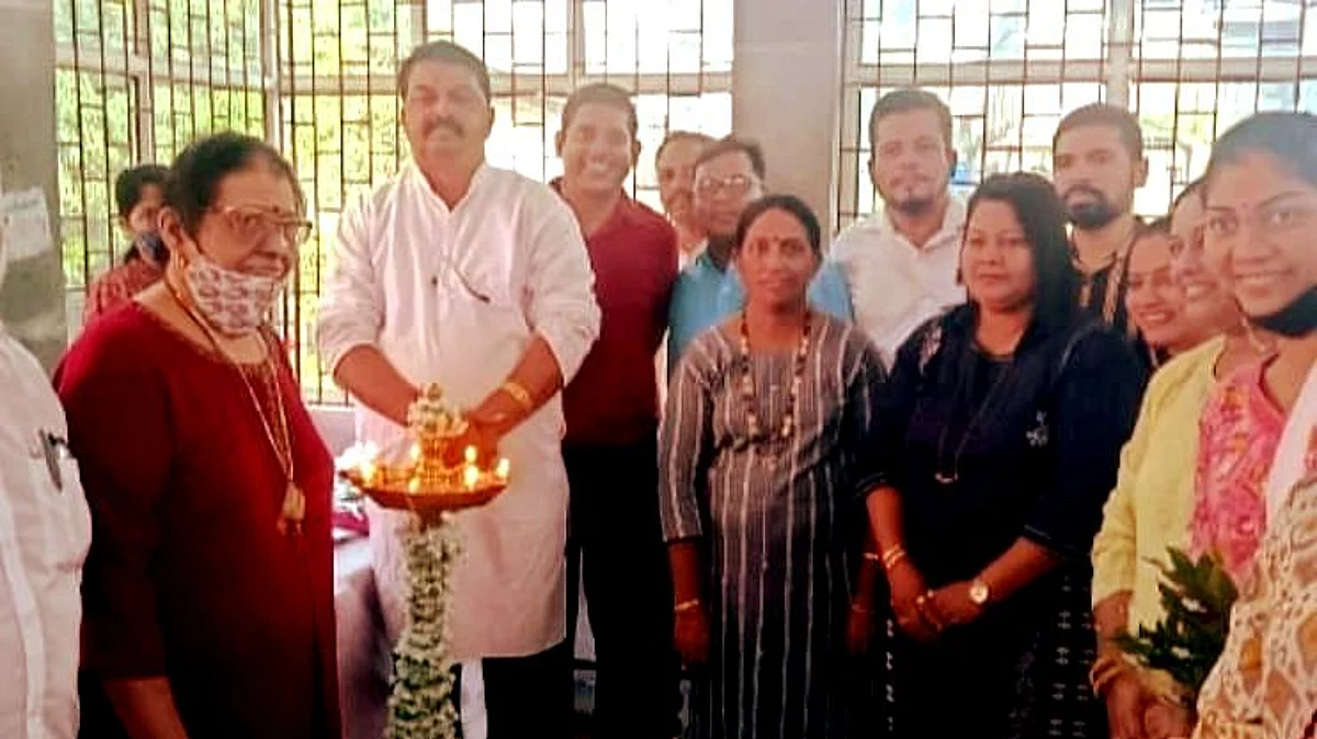 Rajesh Patnekar inaugurates 'City Livelihood Center' in Bicholim