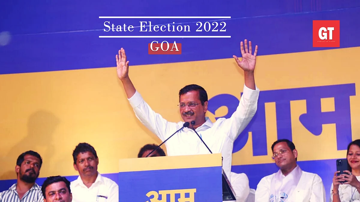 Arvind Kejriwal blows the poll bugle in Goa