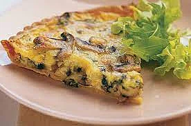 Cheese & Mushroom Quiche is just one of the delicacies that students will learn at Irene's Culinary Studio, Porvorim