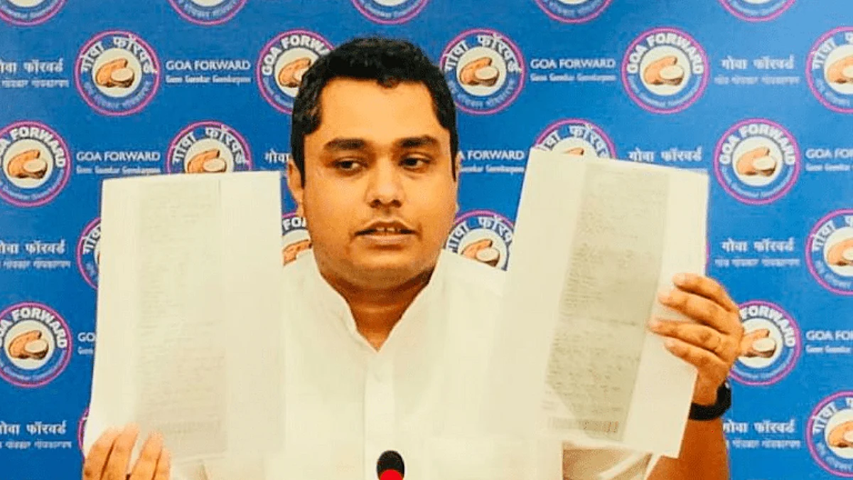 GFP lodges complaint against BJP's Damodar Naik to Election Commission