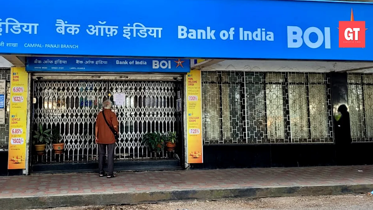 Bank of India in Panaji shut as staff test positive for Covid
