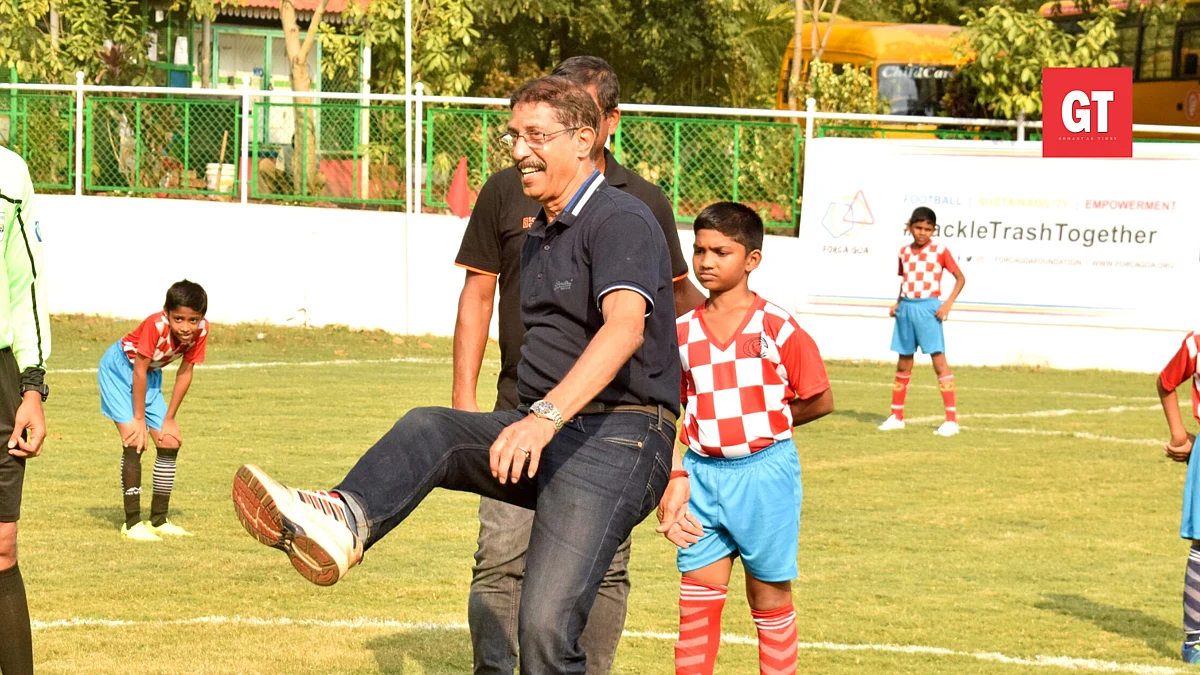 Former India captain and goalkeeper Brahmanand Shankhwalkar