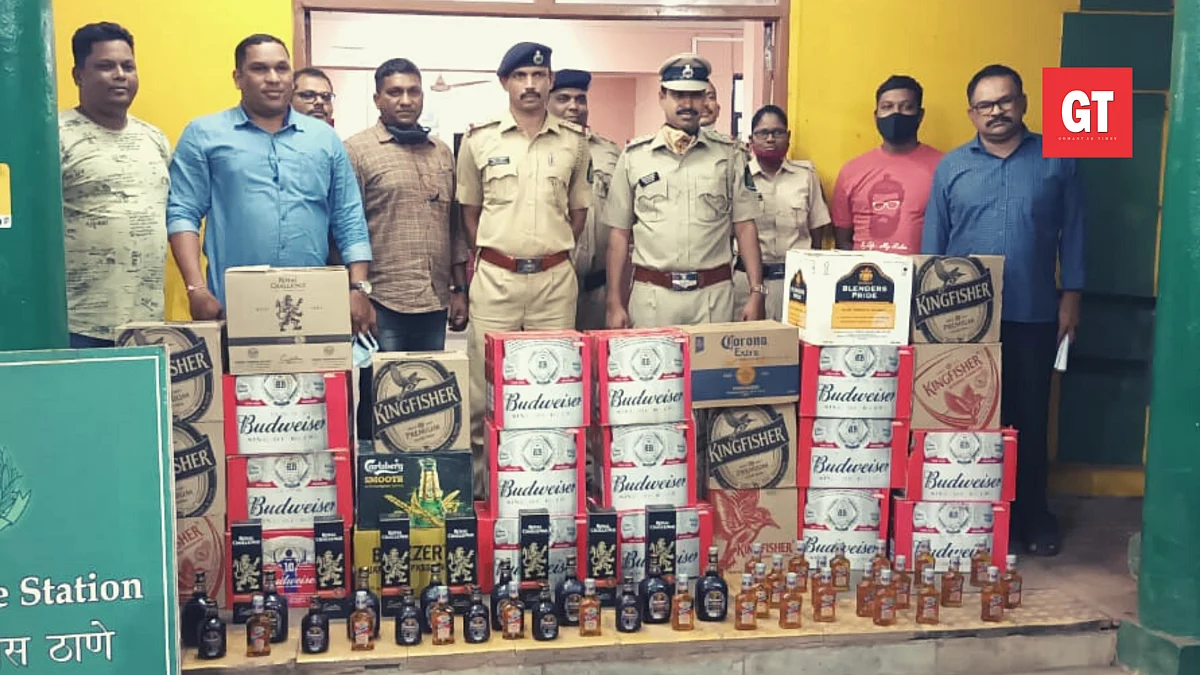 Mormugao police step up raids, seize liquor worth Rs 93,429