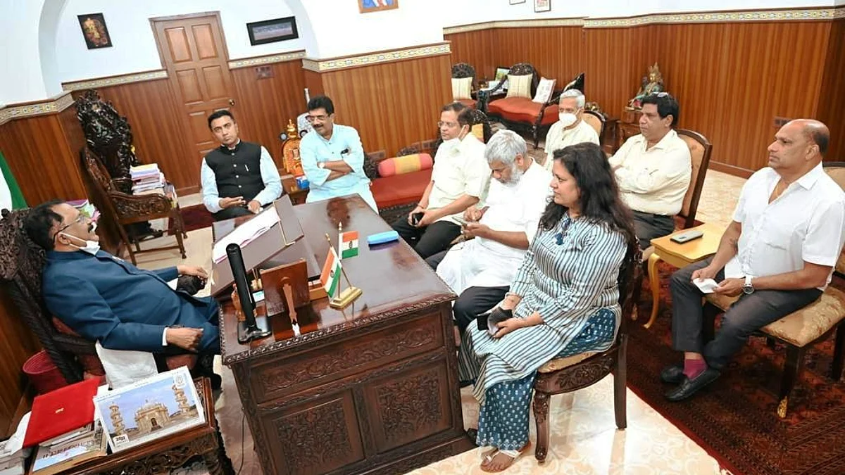 BJP delegation met Governor P S Sridharan Pillai over PM Modi's security breach