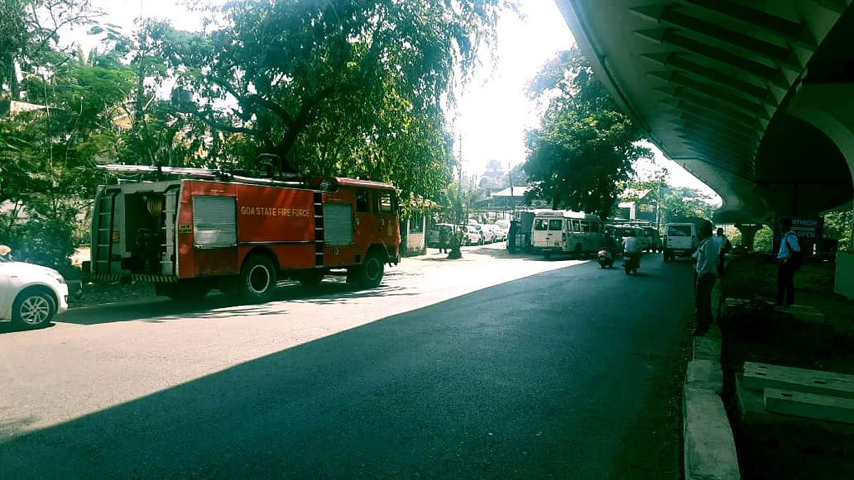 Bomb threat call at Porvorim turns out to be a hoax