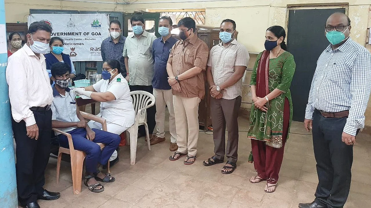 Goa gears up for Covid-19 vaccination of Children in 12-14 age group