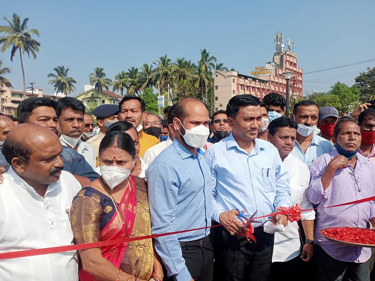 <div class="paragraphs"><p>Mapusa MLA Joshua D'Souza was also present at the event </p></div>