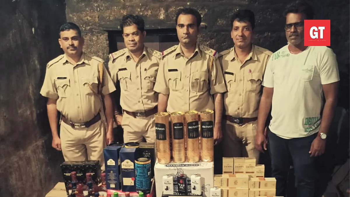 Sanguem Excise officials seize liquor worth Rs 20 lakhs