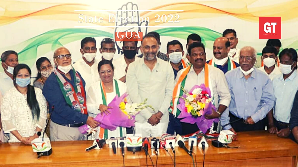 Day after he quit BJP, Michael Lobo embrace Congress