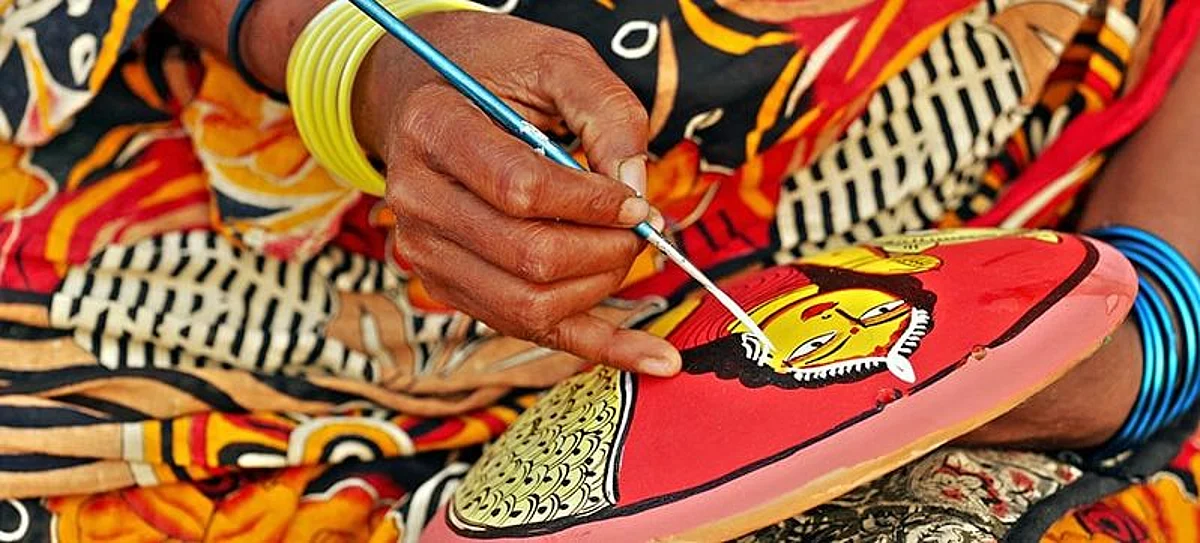 Things to do: Browse through art works by students, and check out an exhibition of Indian handicrafts