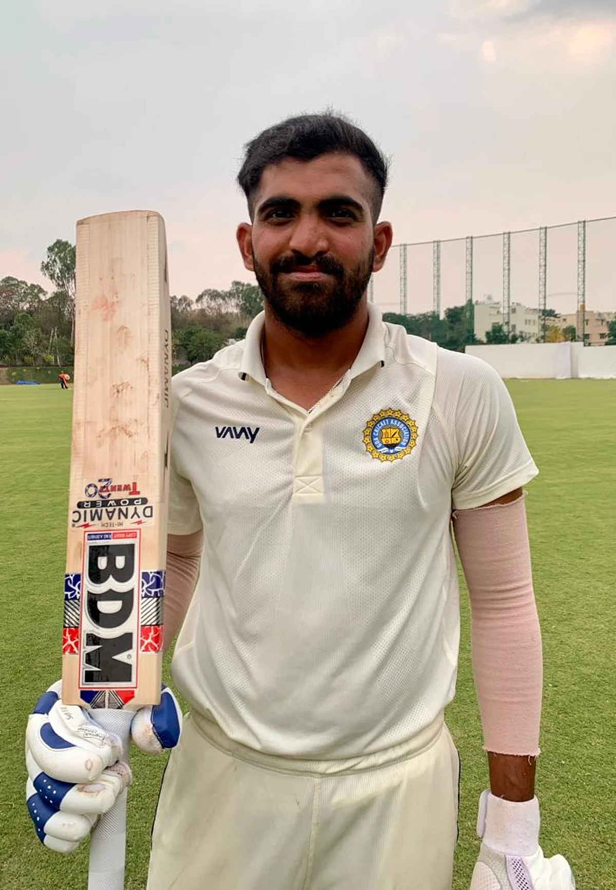 Deepraj hits century for Goa cricket team