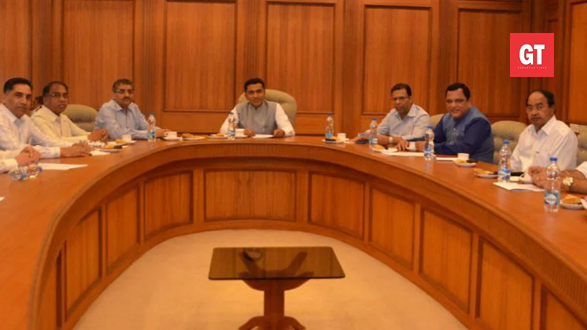 Pramod Sawant chaired the first Cabinet Meeting after taking oath as CM