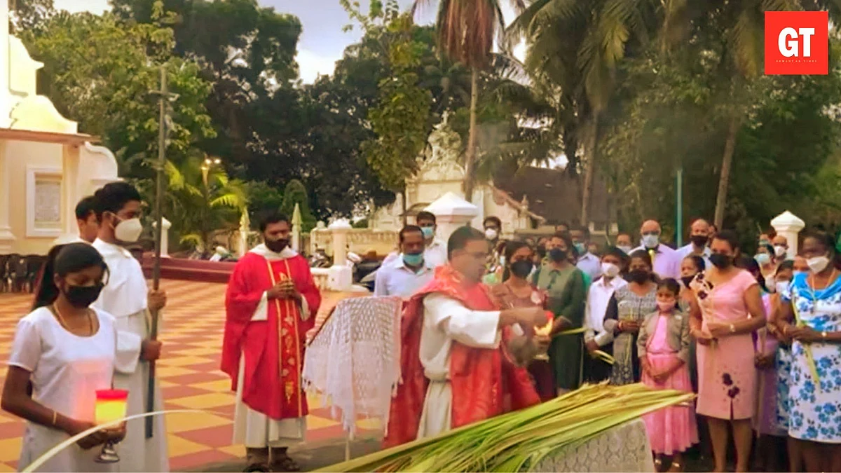 Here’s what Goa’s Catholics do from Passion Sunday to the Easter Triduum