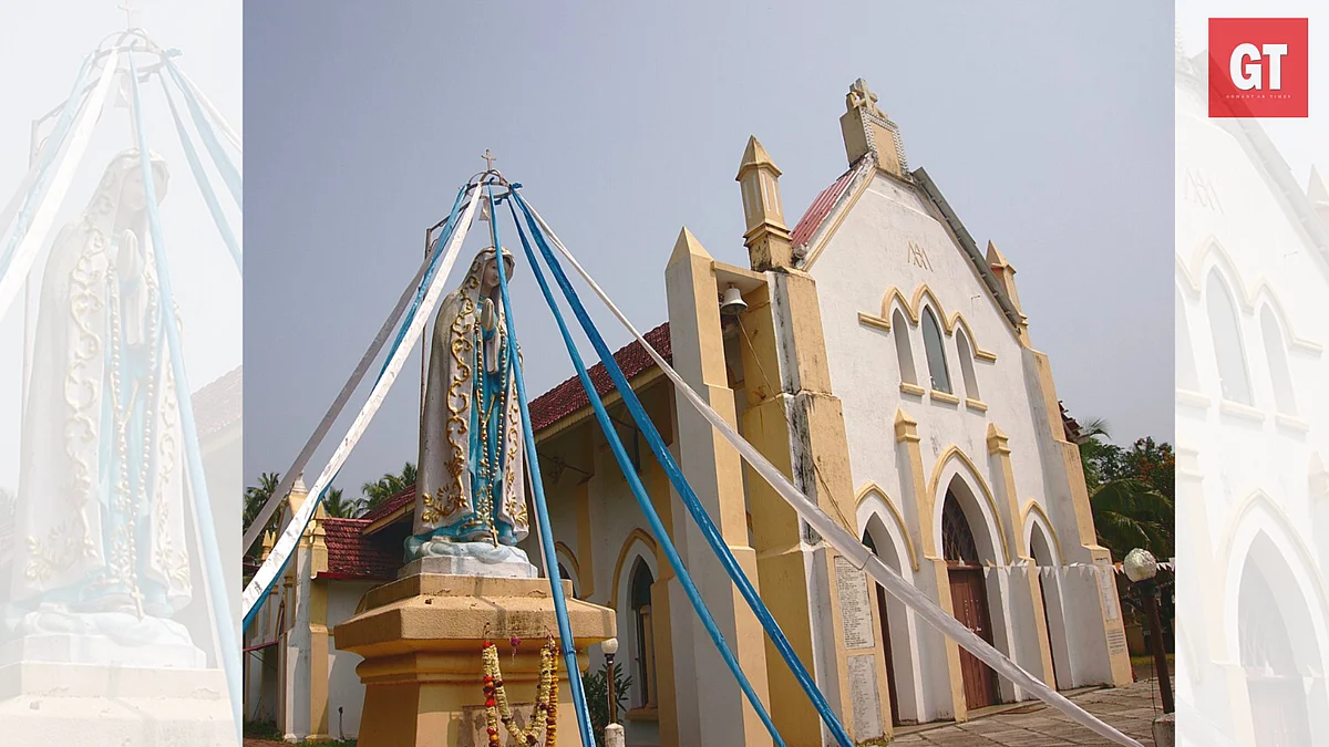 In this chapel in Goa, you will find a bride, but no groom – every single year!