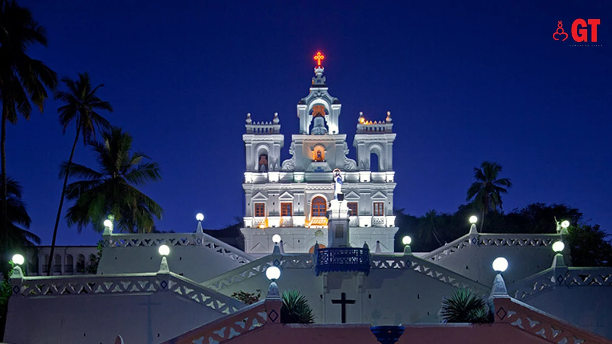The feast of the Ascension is one of the important feasts of the Church of the Immaculate Conception, in Panjim