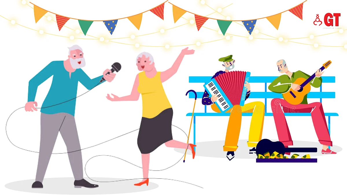 Fun for senior citizens @ GLiterARTi