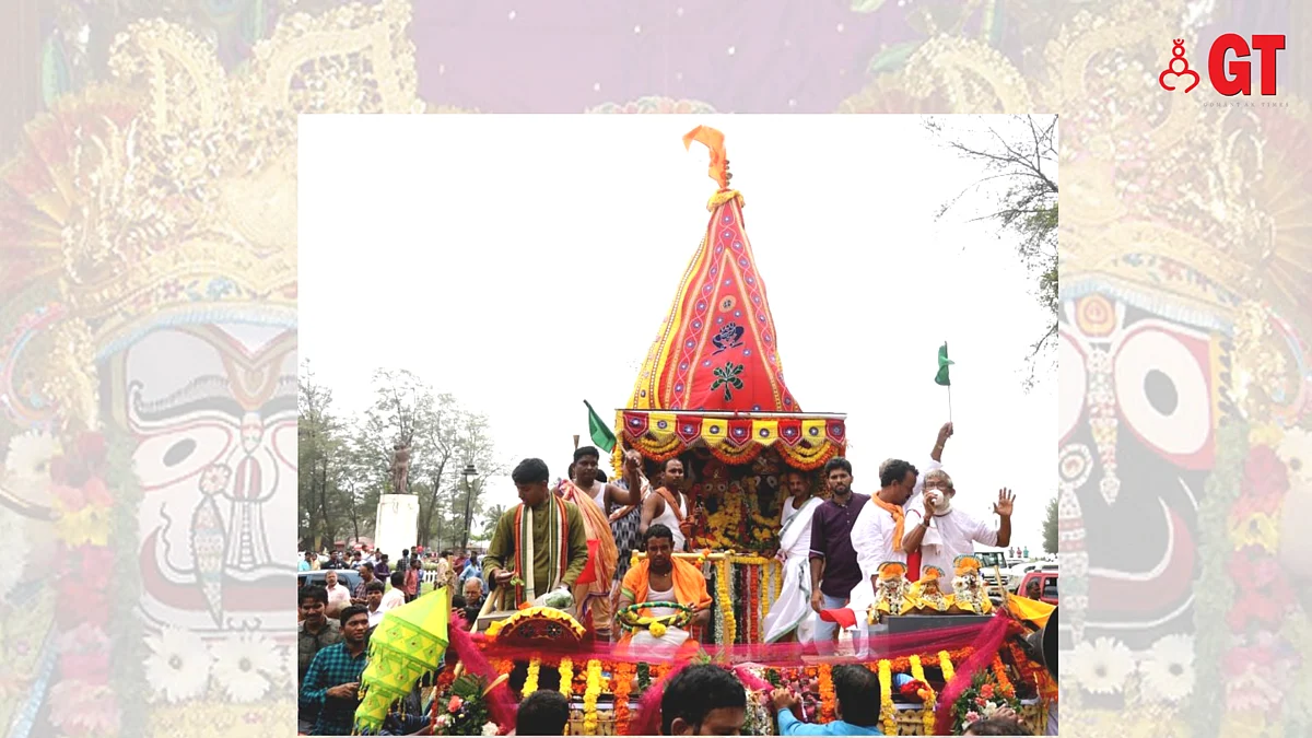 Check out the Rath Yatra in Goa, today