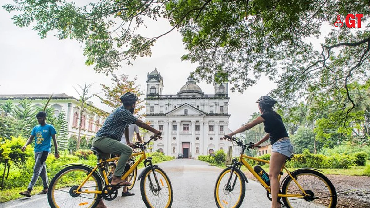 Explore Goa on e-bikes with BLive