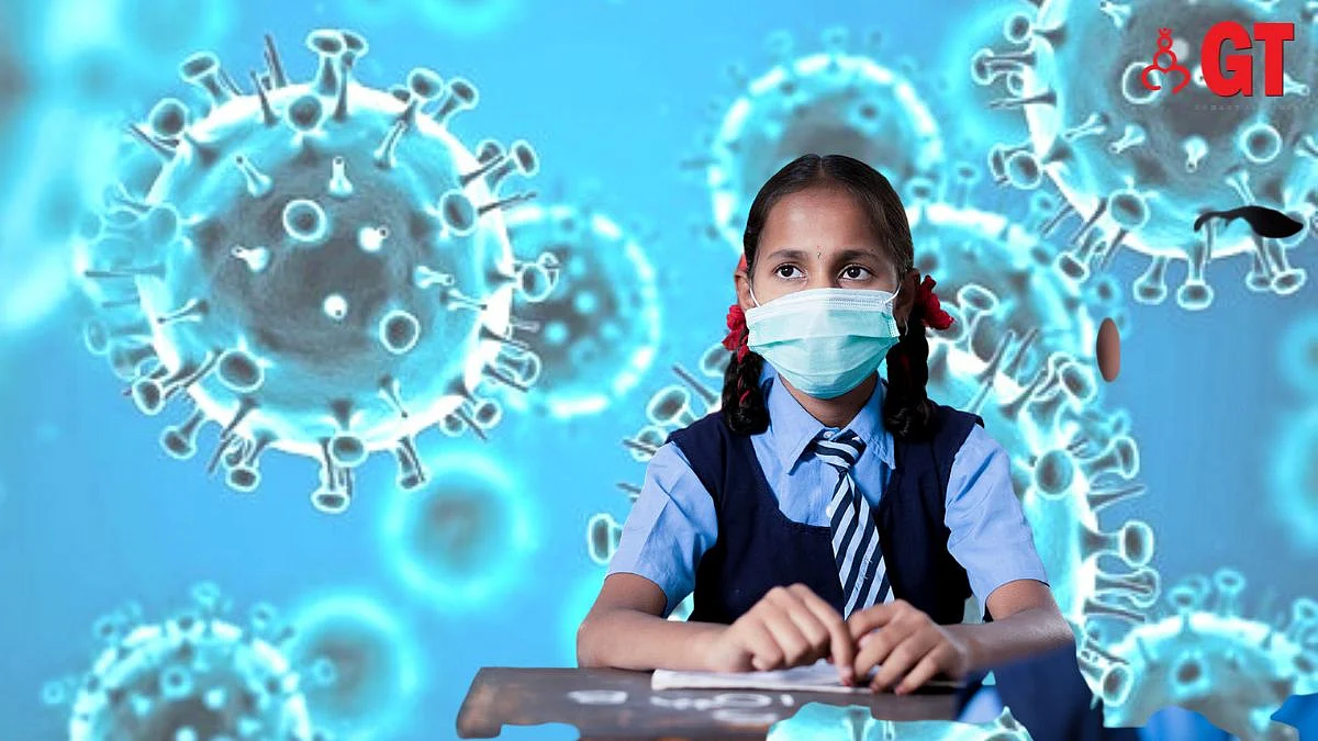 Primary school children are yet to adjust to life in school.