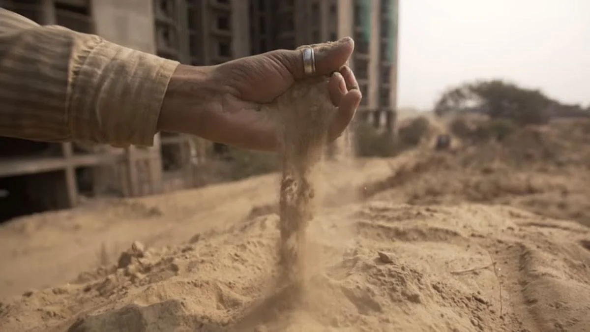 Environmentalists have raised serious concerns about illegal sand mining.