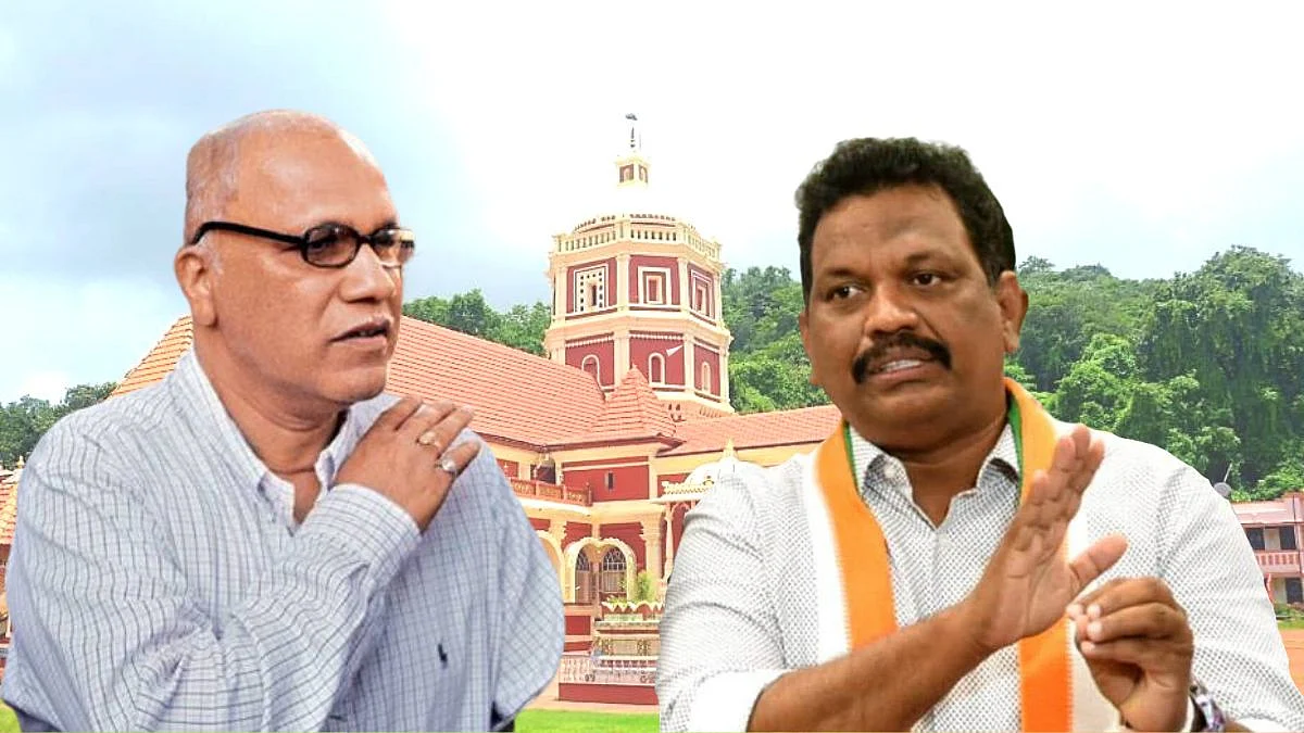Digambar Kamat and Michael Lobo did a 'ghar wapsi' in BJP.