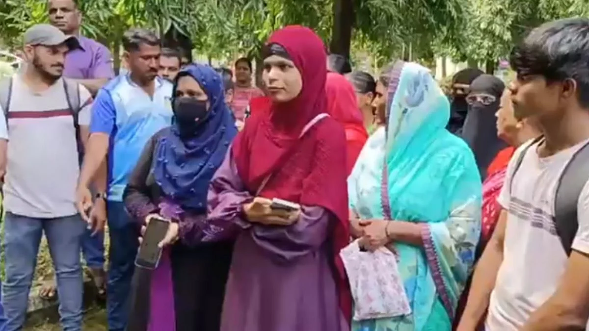 Victims addressing media in Vasco demanding action against Noor Ahmed.