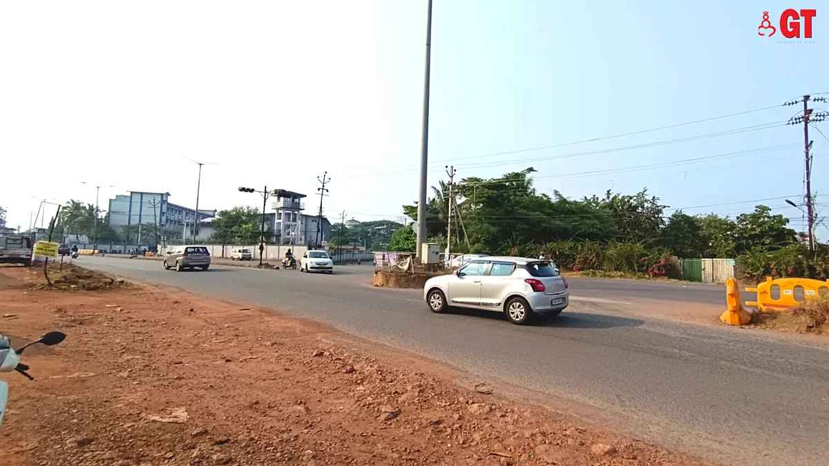 Vales junction in Dabolim is prone to accidents.