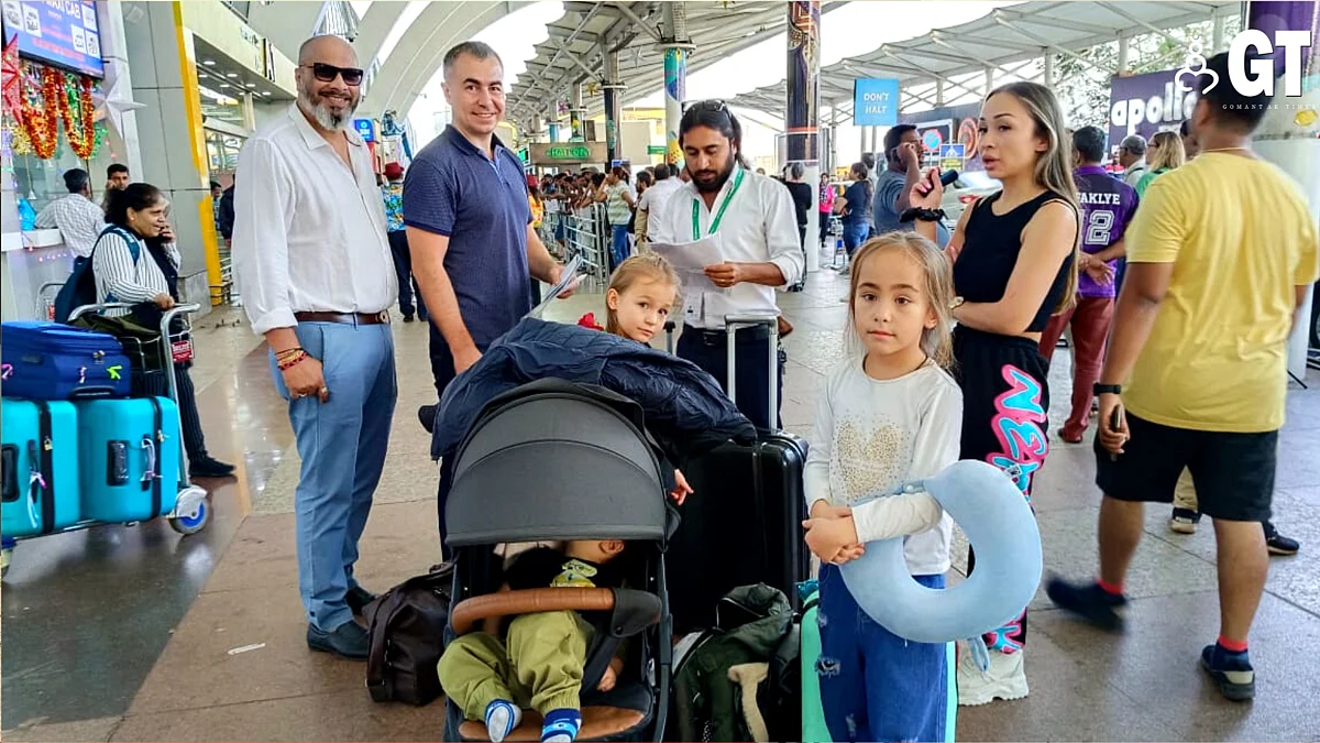Kyrgyzstan charters will arrive in Goa once in 8 days for a month.