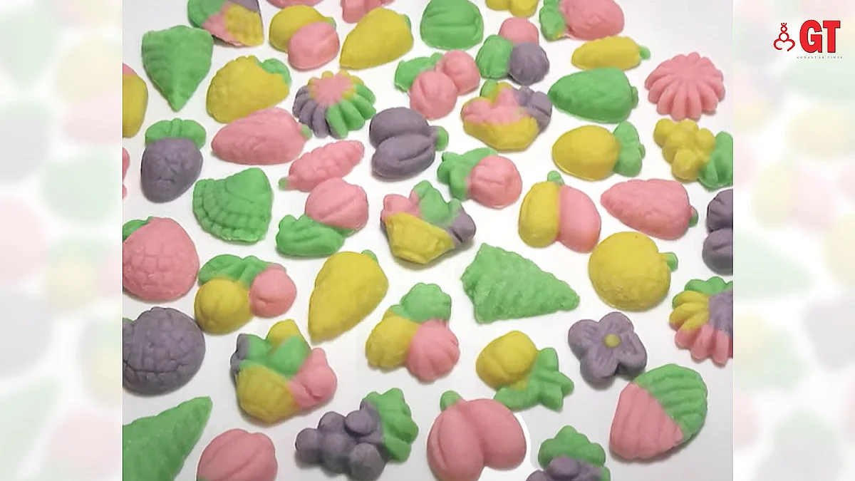 Colourful, delicious marzipan sweet treats are a part of the Goan Christmas platter