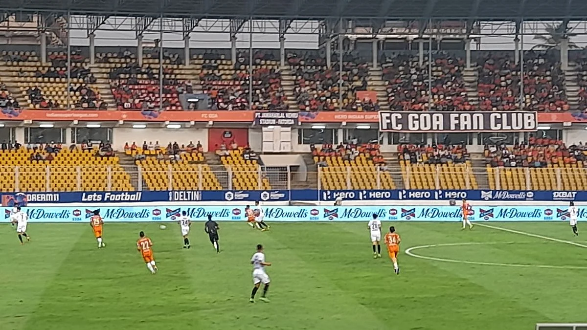 The empty stands at Fatorda stadium showed people preferred watching the world cup in the comfort of their homes.