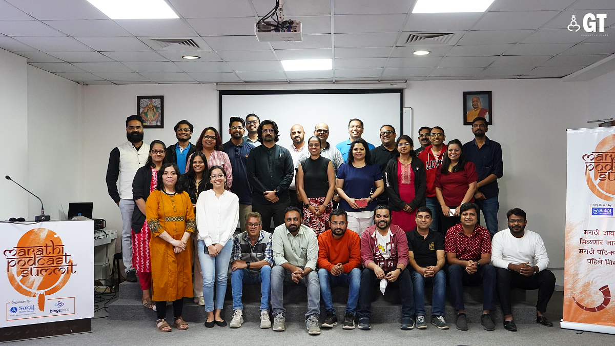1st Marathi Podcast Summit by Sakal Media Group and Ideabrew Studios – Marathi podcasters participated with a lot of enthusiasm.