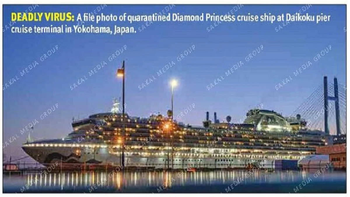 Goans evacuated from cruise boat on Japan coast, to be shifted in Delhi
