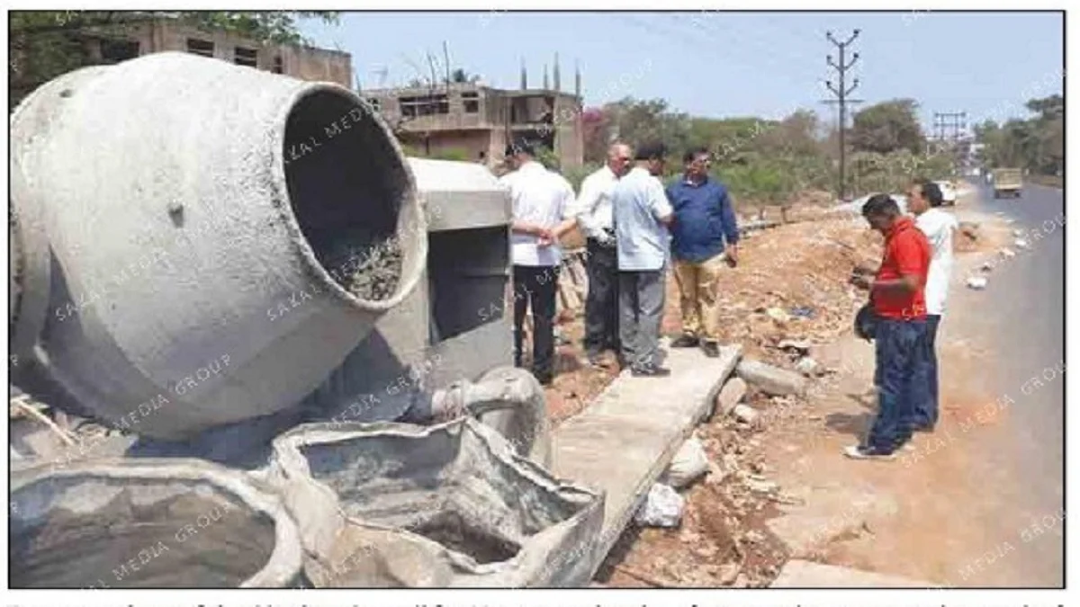 SCM stops construction work of nullah at Margao