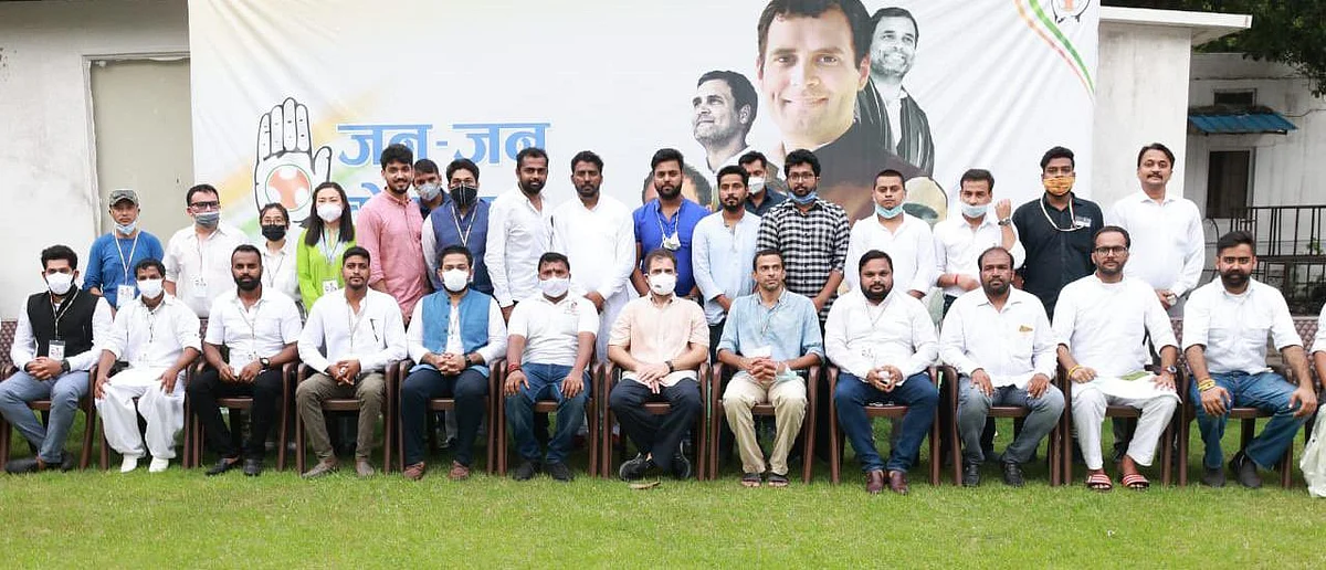 Rahul Gandhi felicitates Goa Youth Congress for service during Covid-19 pandemic