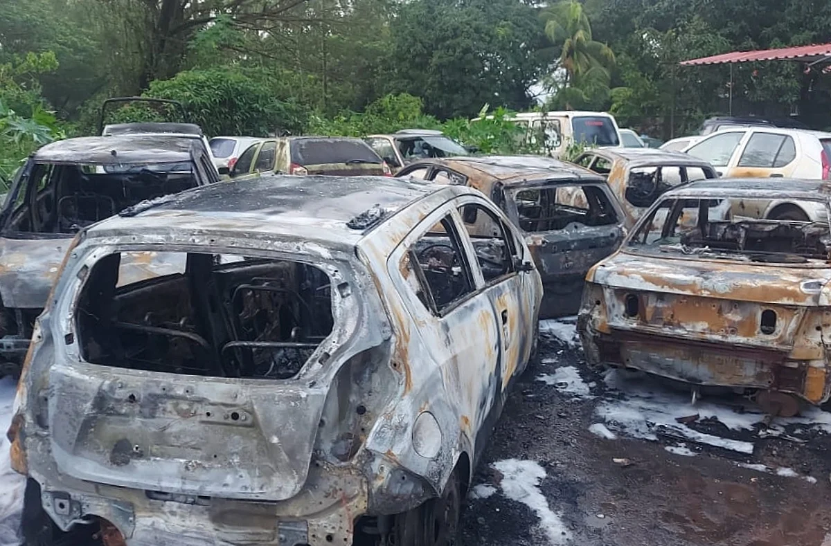 7 cars gutted by fire in Chinchinim, no casualties