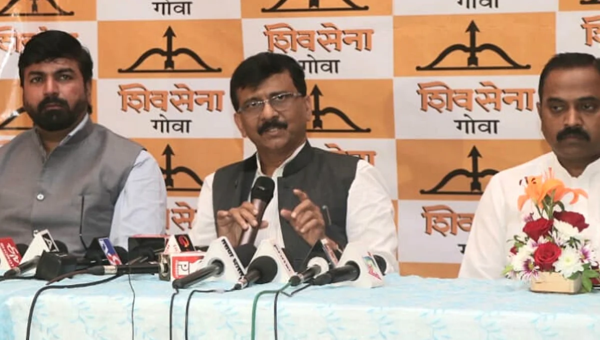 Parties from Delhi and West Bengal are coming here to plunder Goa: Sanjay Raut