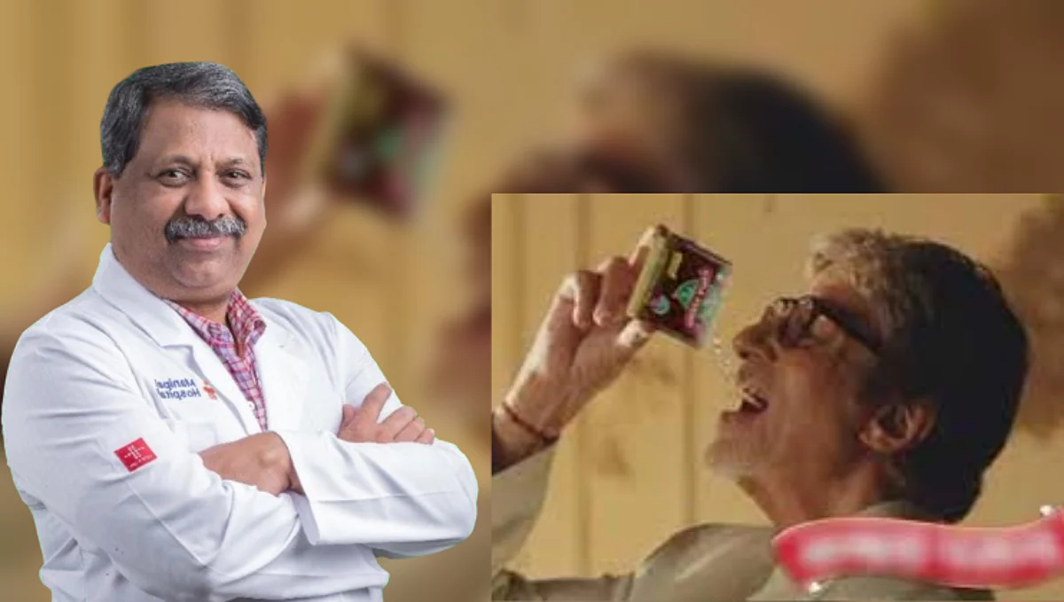 Shekhar Salkar writes to Amitabh Bachchan, urges him to stop promoting pan masala ad