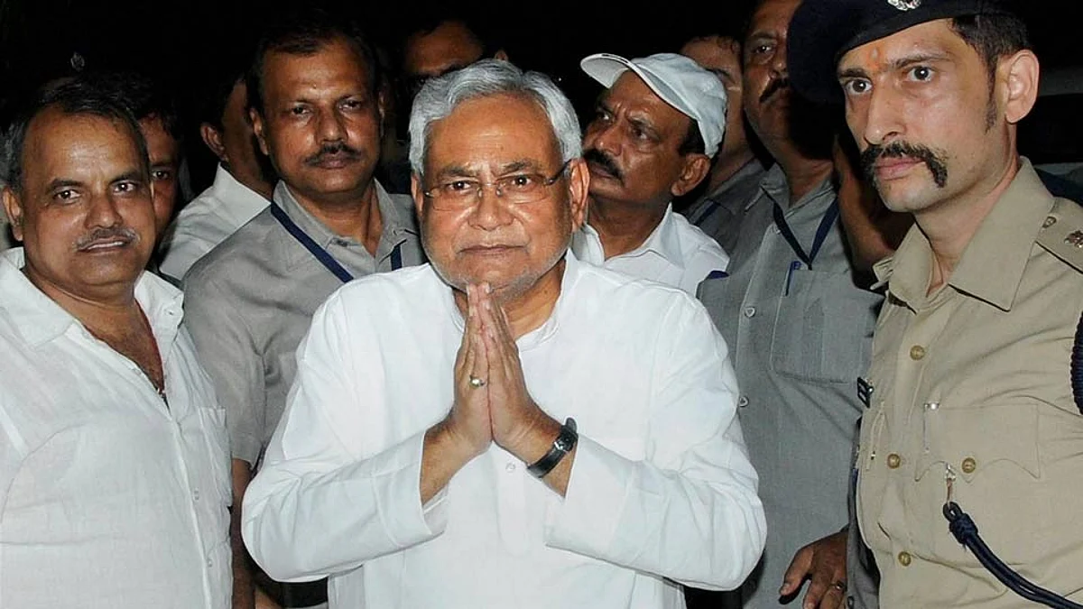 Nitish stumps his friends and foes alike