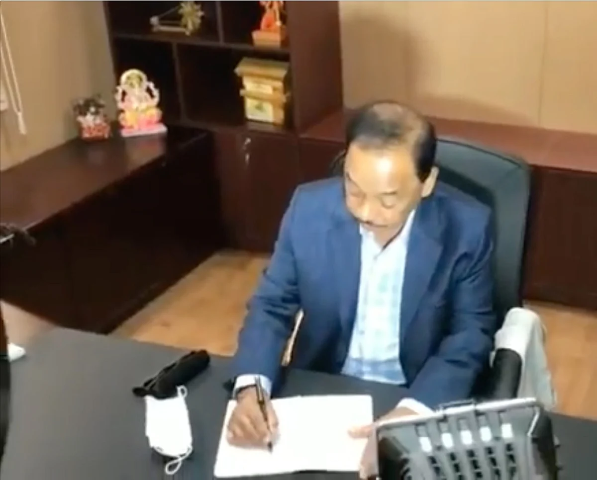Narayan Rane takes charge of MSME Ministry