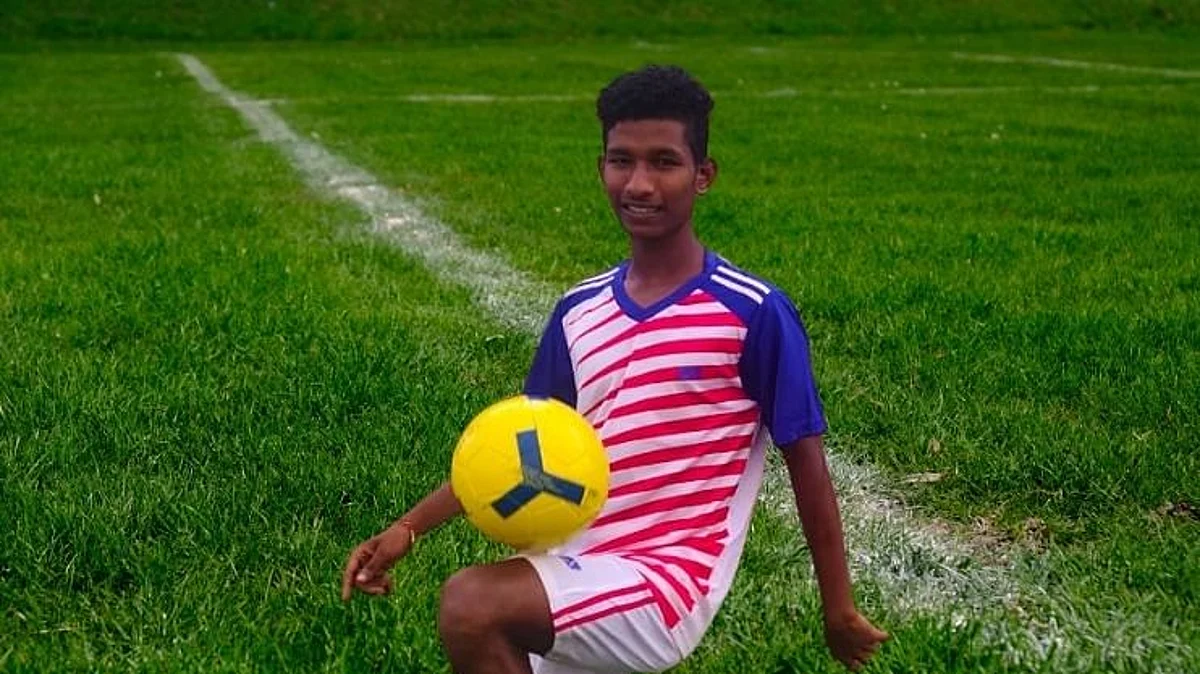 Vasco’s Chandrakant wins the All Goa Football Juggling contest with 8083 juggles in a minute