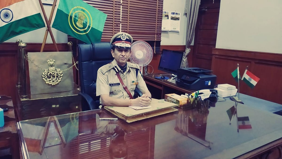 Goa DGP Indra Dev Shukla inaugurates CCTV cameras at Verna